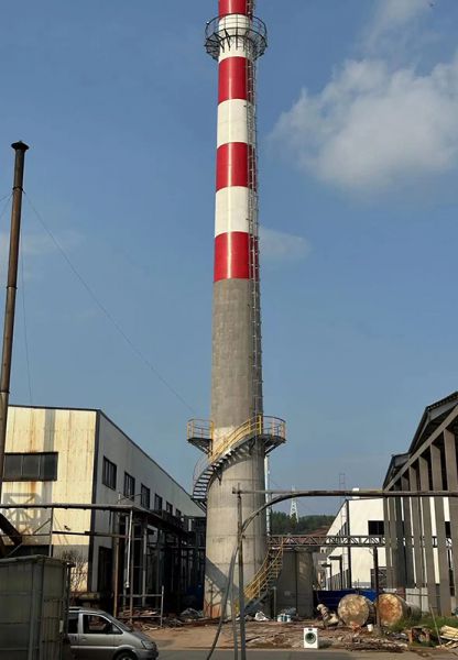 煙囪刷航標(biāo)、煙囪刷涂料