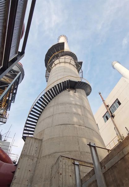 煙囪刷航標(biāo)、煙囪刷涂料