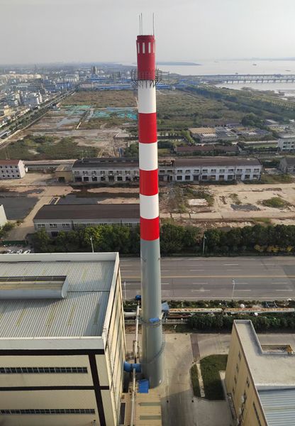 煙囪刷航標(biāo)、煙囪刷涂料