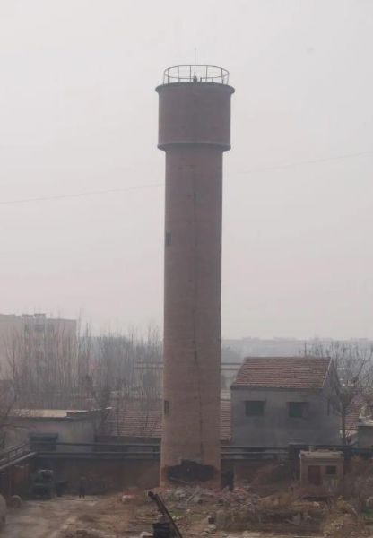 煙囪拆除，水塔拆除