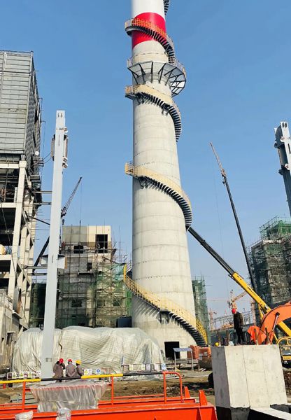 煙囪維修、煙囪加固